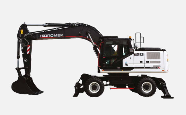 Колесный экскаватор HMK 210W Колесный экскаватор HMK 210W
